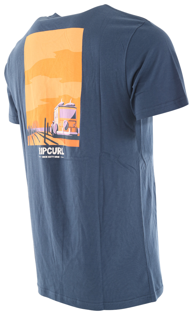 RIP CURL Shirt Tshirt Oberteil KEEP ON TRUCKING T-Shirt 2024 washed navy