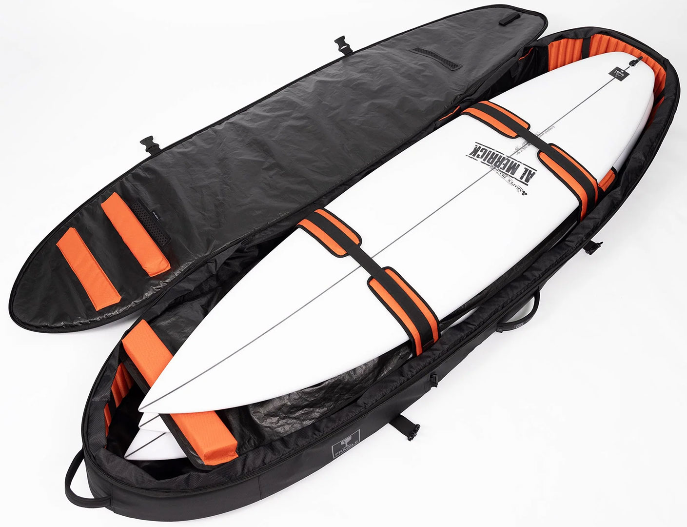 Artikelbild 4 des Artikels “APEX QUAD WHEEL FISH SHORTBOARD Boardbag 2026 black 7,0“