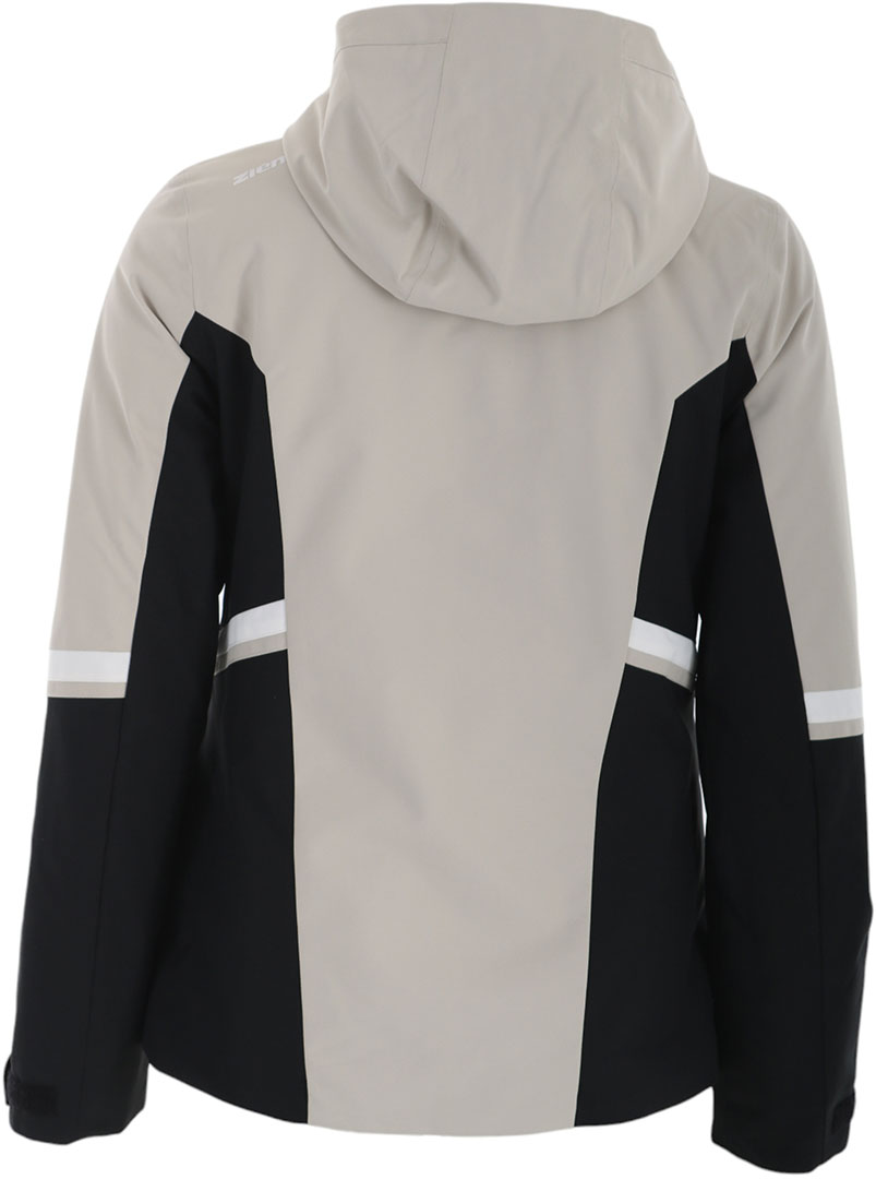 ZIENER Snowboard Skijacke Winterjacke PANKABR Jacke 2024 blacksilver beige
