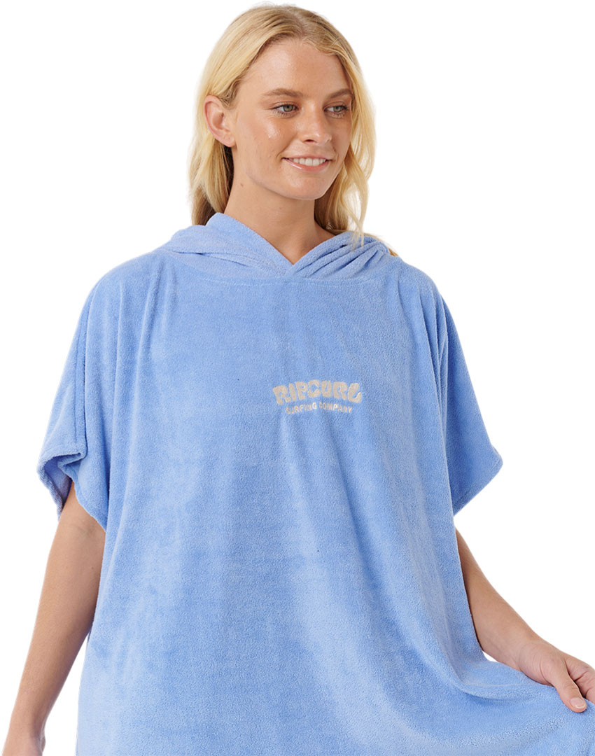 Product image 5 of the product “CLASSIC SURF HOODED Poncho 2026 blue ”