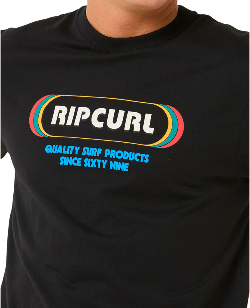 RIP CURL Shirt Tshirt Oberteil SURF REVIVAL YO MUMMA T-Shirt 2025 black Oberteil