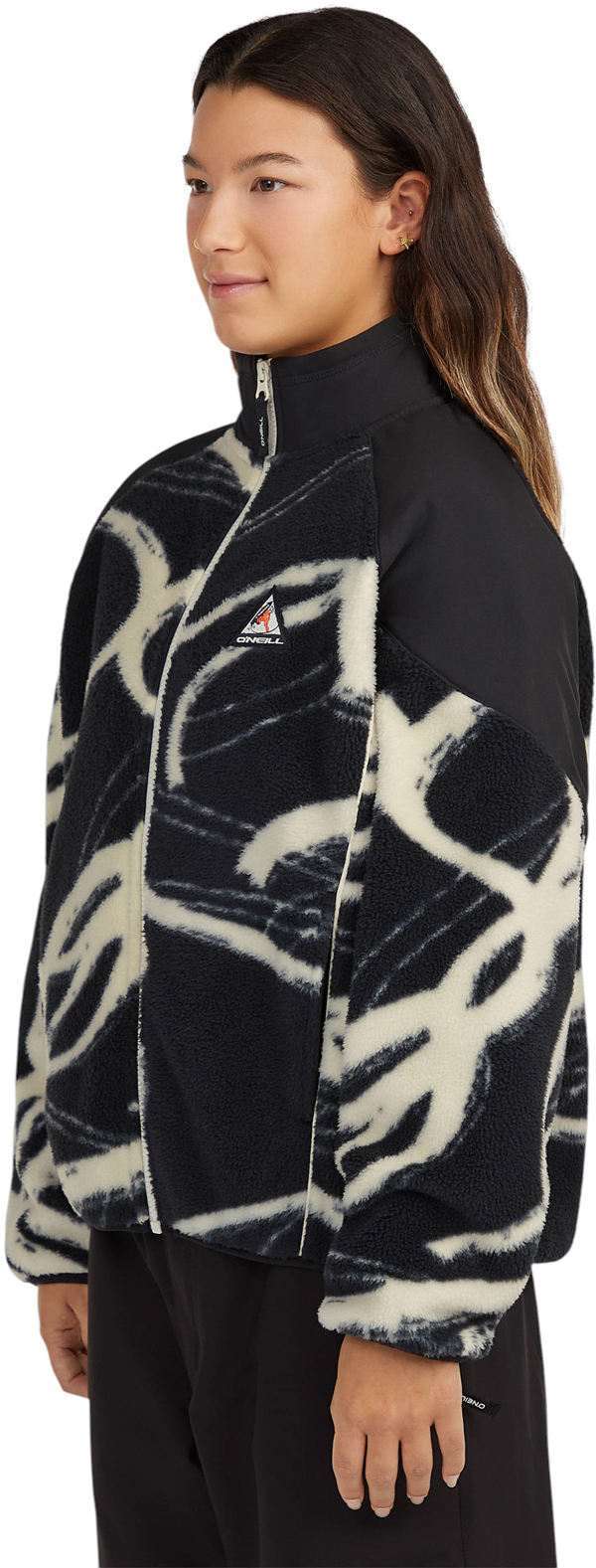 Product image 5 of the product “FWC PLAY HYPERFLEECE WOMEN Zip Fleece 2027 white snowtracks S”