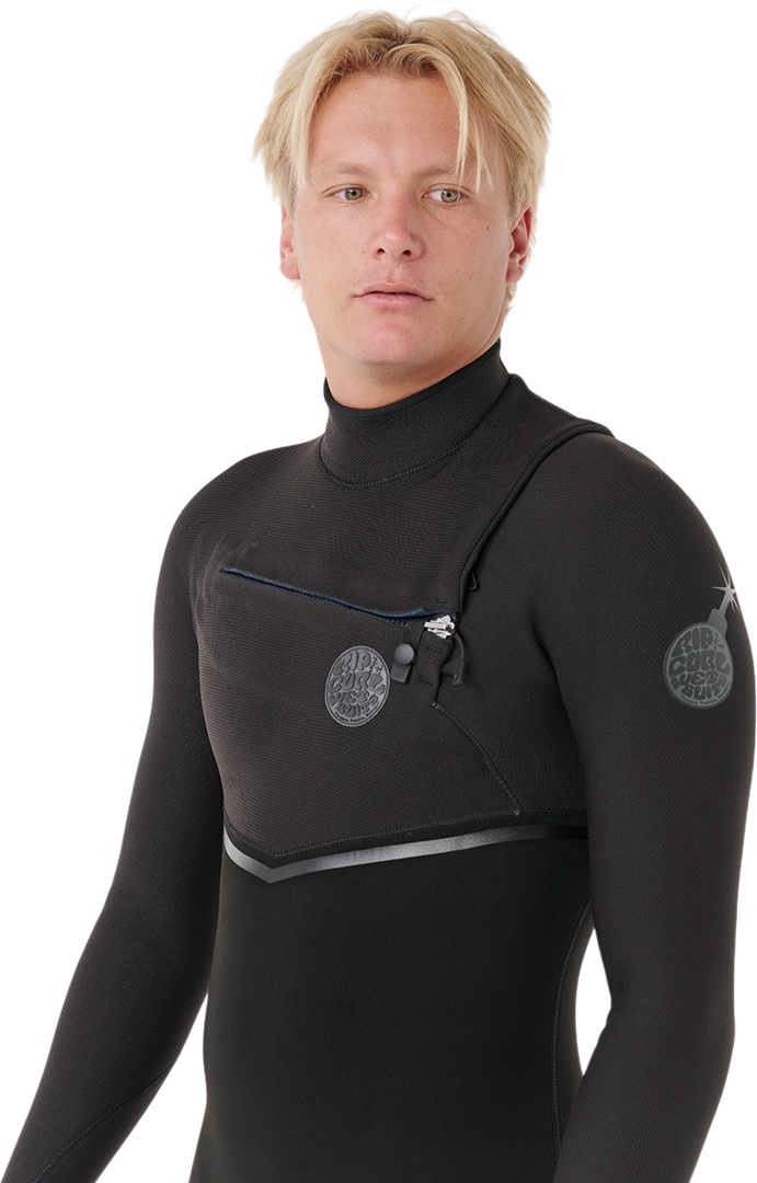 Artikelbild 5 des Artikels “E-BOMB 5/3 CHEST ZIP Full Suit 2027 black MT“