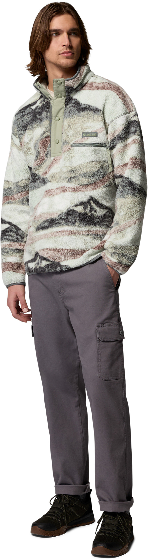 Artikelbild 5 des Artikels “HELVETIA II PRINTED Fleece 2027 sedona sage summits L“