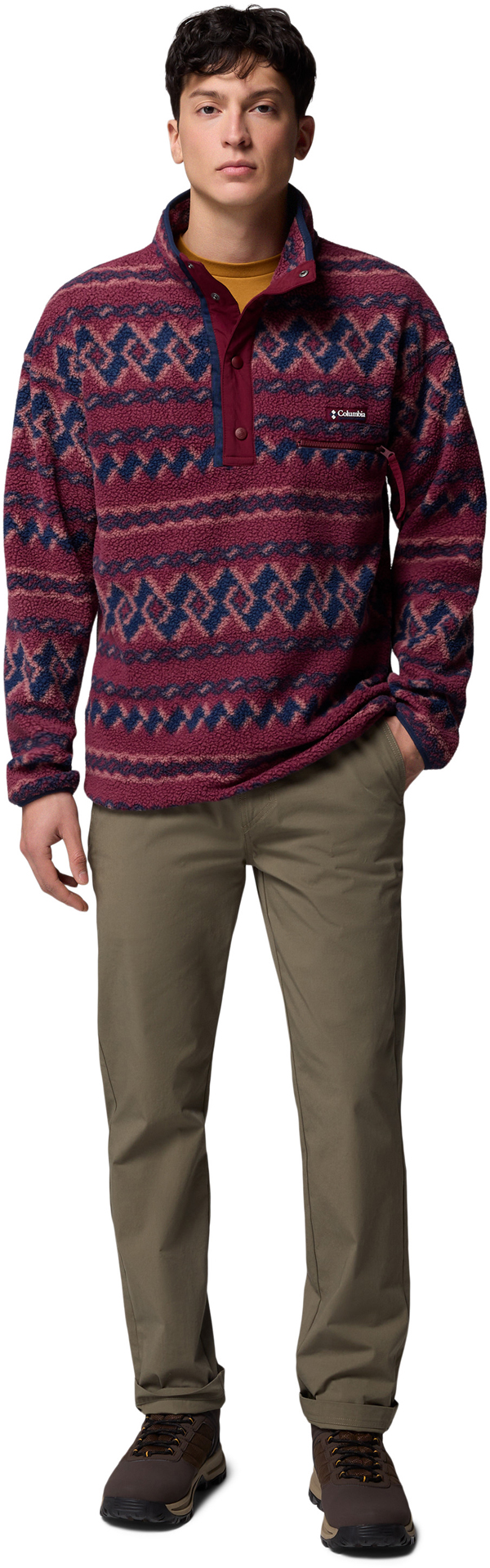 Artikelbild 5 des Artikels “HELVETIA II PRINTED Fleece 2026 rich wine knitknot XXL“