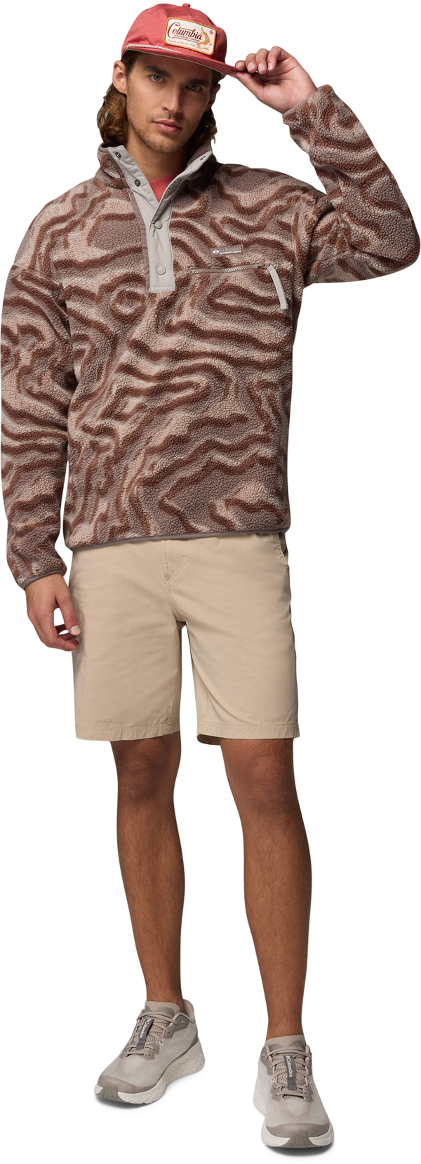 Artikelbild 5 des Artikels “HELVETIA II PRINTED Fleece 2027 iron/topoglitch L“