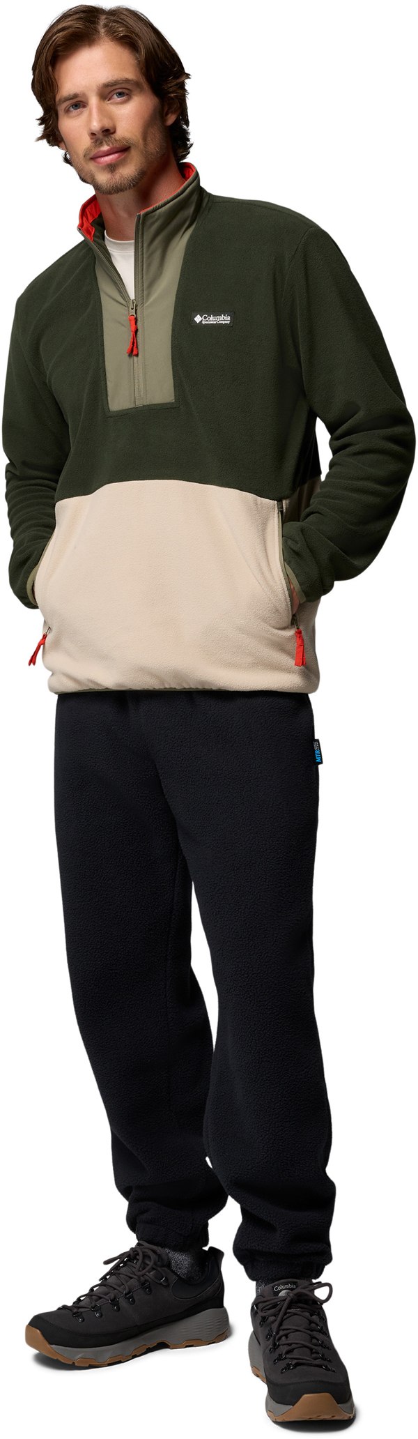 Product image 5 of the product “SEQUOIA GROVE II Fleece 2027 greenscape/ancient fossil/stone green M”