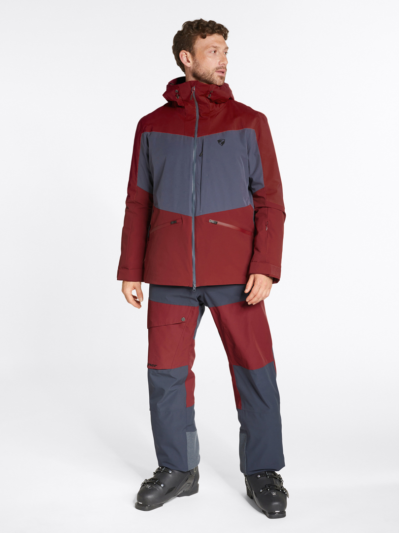 ZIENER Snowboard Skijacke Winterjacke TRIGLAV Jacke 2024 red cabin Schneejacke
