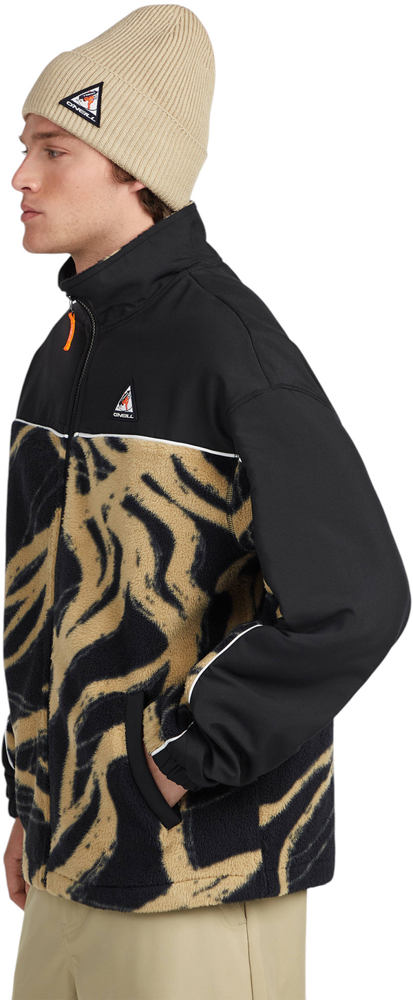 Product image 5 of the product “FWC PLAY HYPERFLEECE Zip Fleece 2027 beige snowtracks L”