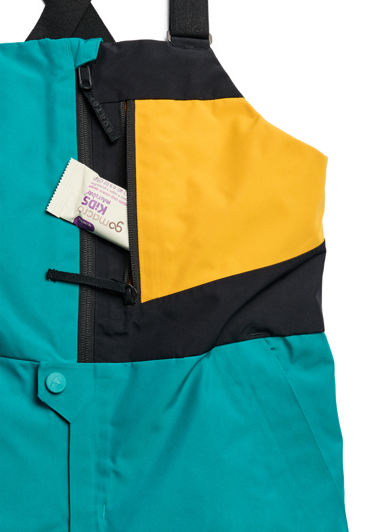 Artikelbild 5 des Artikels “KIDS POWLINE GORE TEX BIB Hose 2027 pacific teal/goldenrod/true black XL“