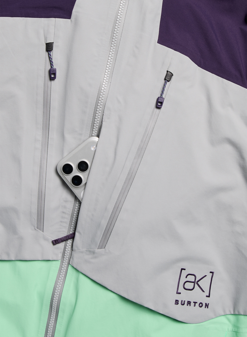 Artikelbild 5 des Artikels “AK SWASH SYNTHETIC INSULATED GORE TEX 2L Jacke 2027 nightshade purple/apparition grey/green voltage XXL“
