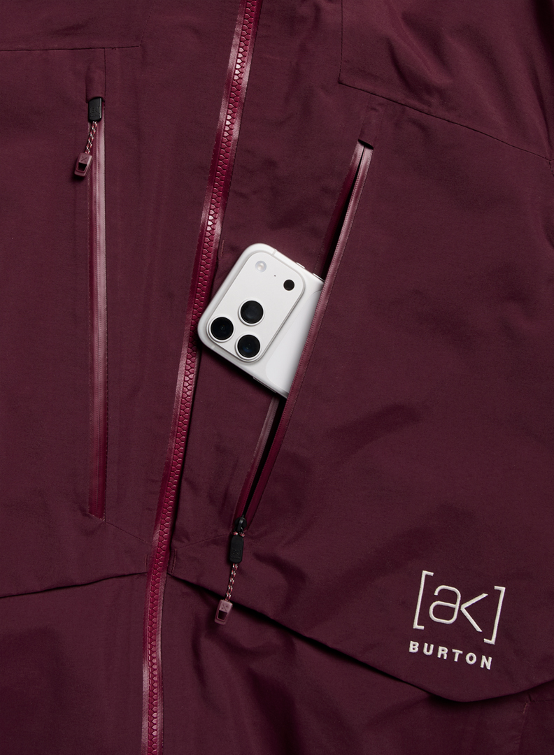 Product image 5 of the product “AK SWASH SYNTHETIC INSULATED GORE TEX 2L Jacket 2027 rum raisin XXL”