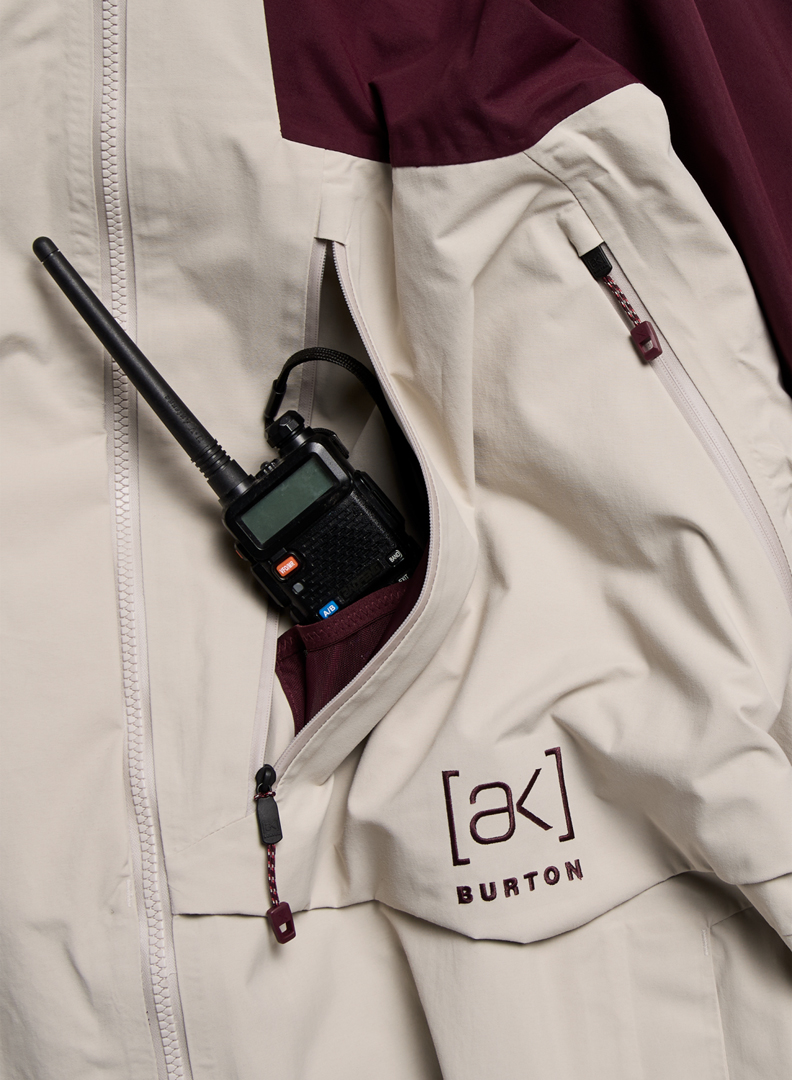 Artikelbild 5 des Artikels “AK CYCLIC GORE TEX 2L Jacke 2027 rum raisin/chinchilla grey XXL“