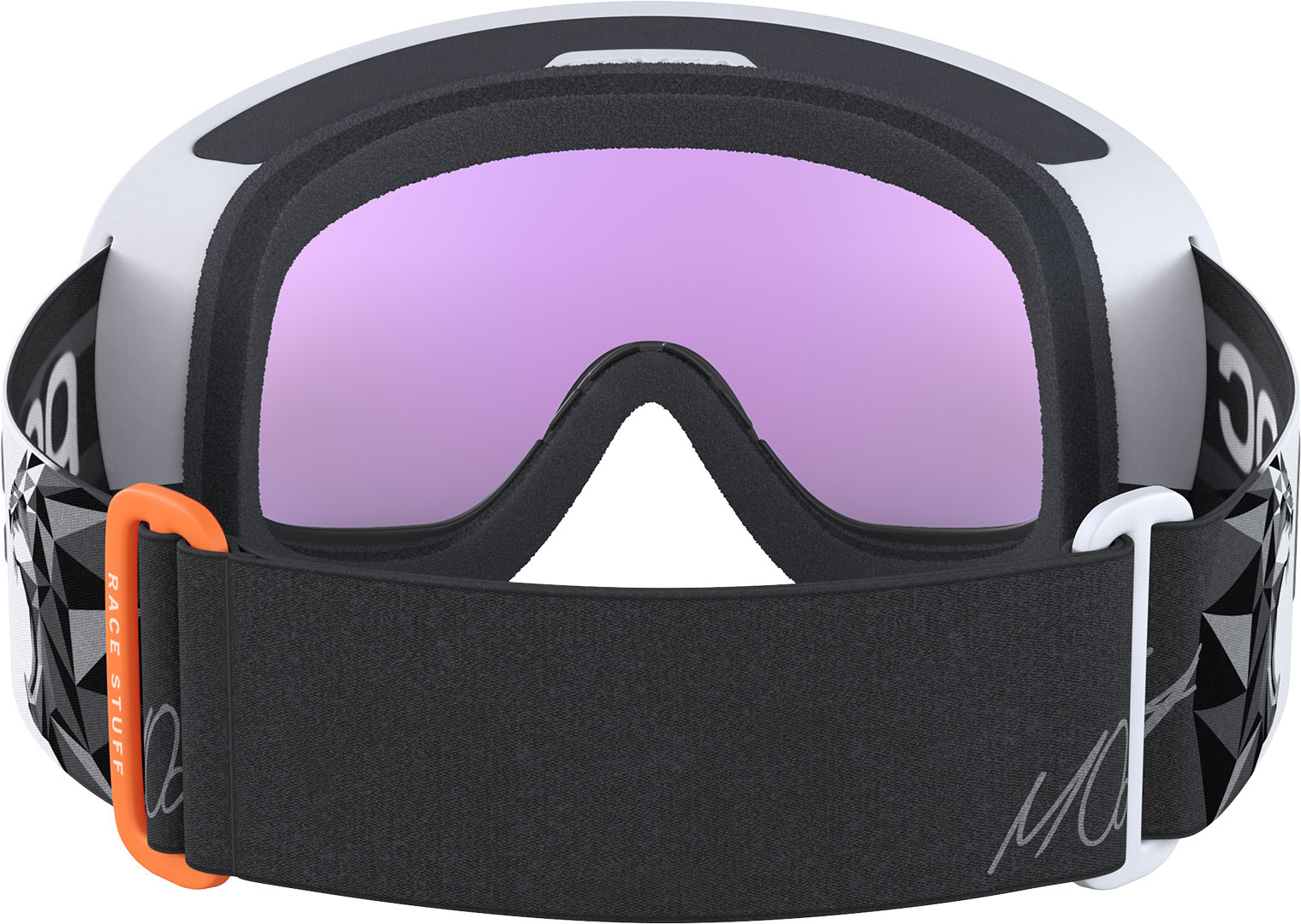 Poc FOVEA MID RACE MARCO ODERMATT EDITION Goggle hydrogen white
