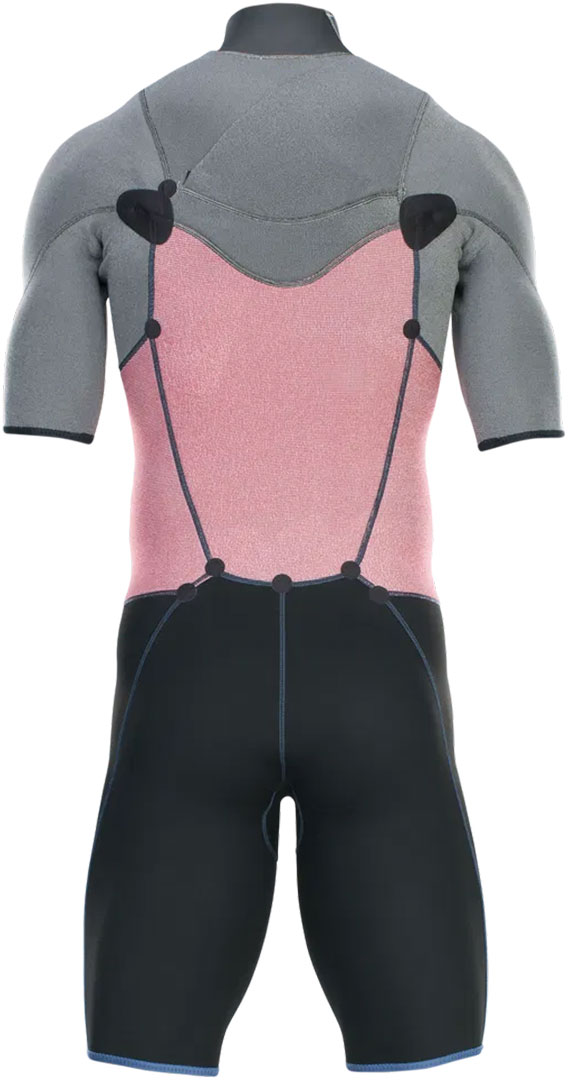 Product image 5 of the product “ELEMENT 2/2 CHEST ZIP Shorty 2024 indigo dawn XS”