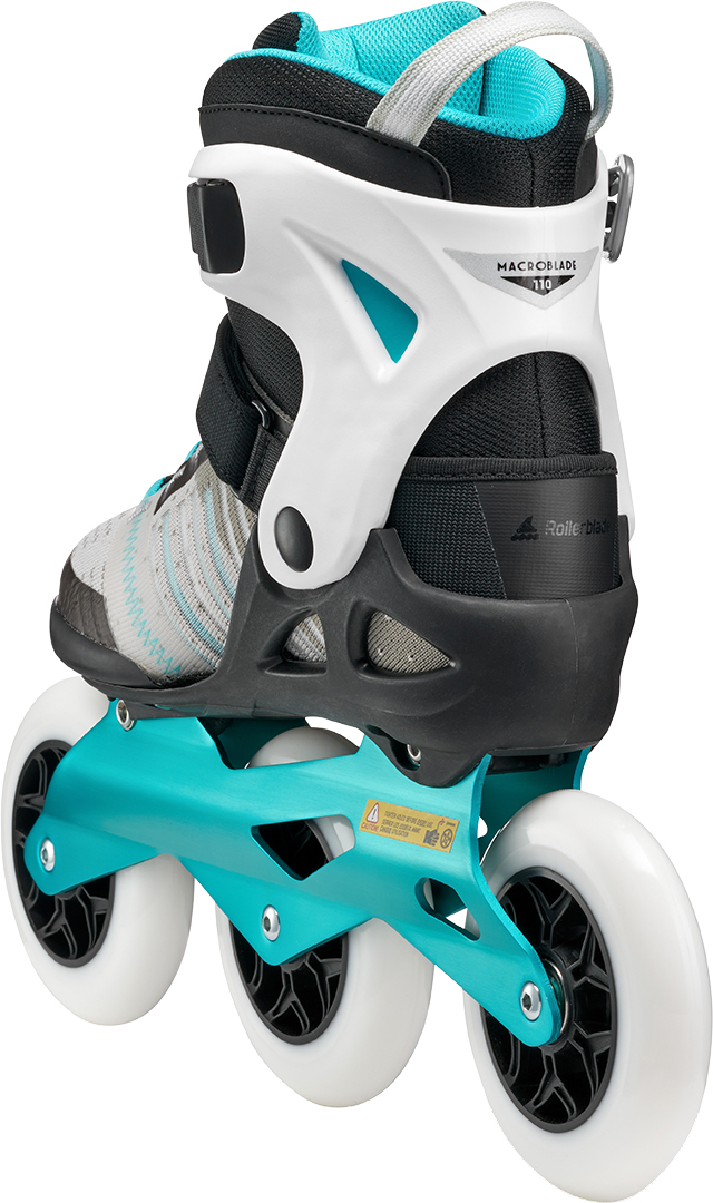Product image 5 of the product “MACROBLADE 110 W Inline Skate 2026 black/aquamarine 38/38,5”