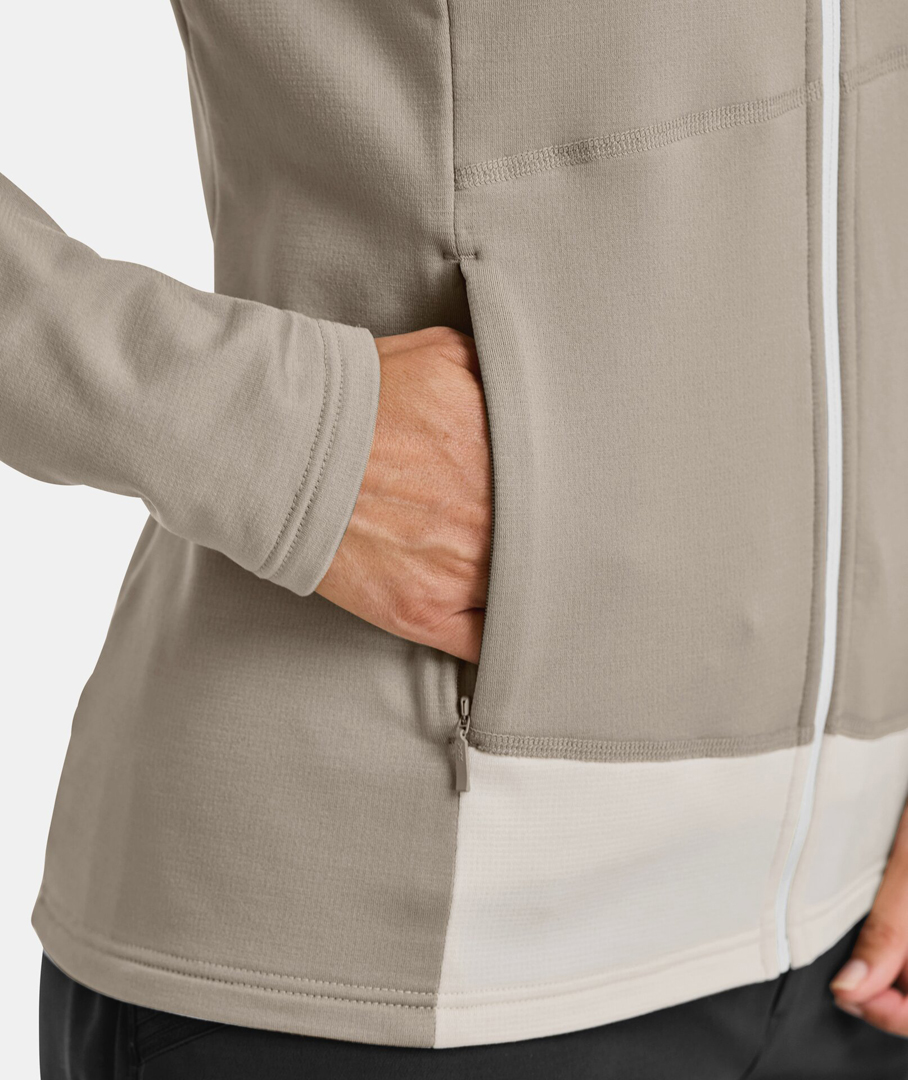 Artikelbild 5 des Artikels “FLEECE LIGHT WOMEN Hoodie 2026 grey sand M“