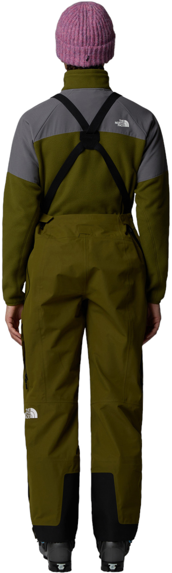 The north face WOMEN CEPTOR BIB Pant forest olive tnf black Warehouse One
