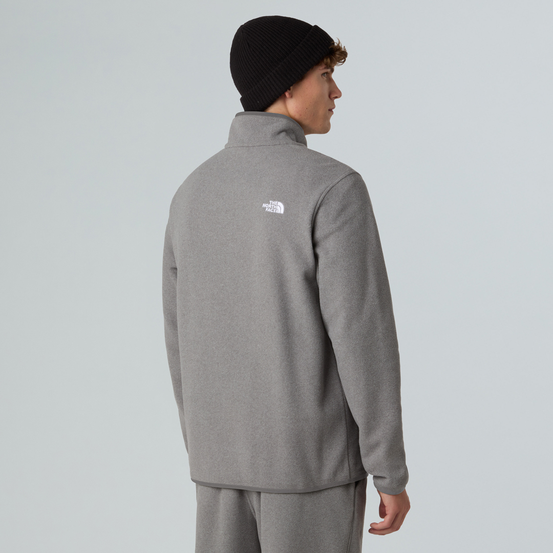 Product image 5 of the product “GLACIER 1/4 Zip Fleece 2027 tnf mid grey heather XL”