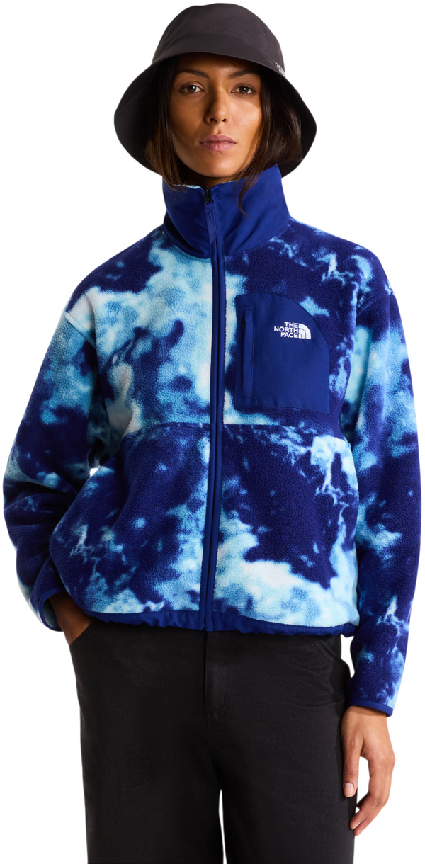 Artikelbild 5 des Artikels “WOMEN YUMIORI OFF PEAK Zip Fleece 2027 bold blue granitic rock print M“