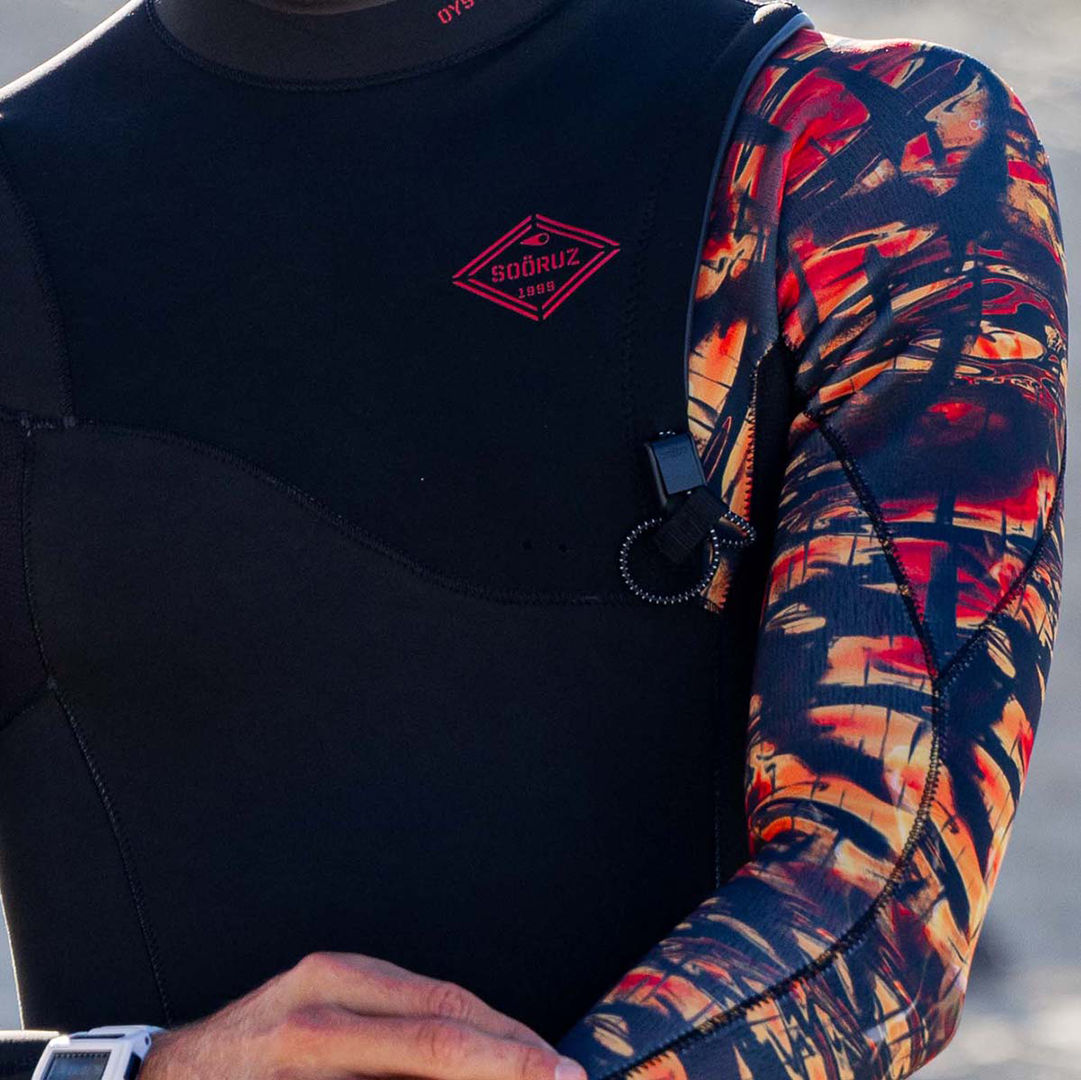 SOÖRUZ Neopren Surfanzug Neoprenanzug FIGHTER OYSTERPRENE 43 ZIP FREE Full Suit