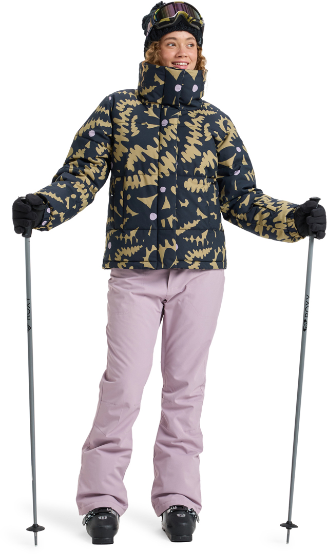 Product image 5 of the product “SNOW WINTER REBEL Jacket 2026 fennel seed big flower XL”