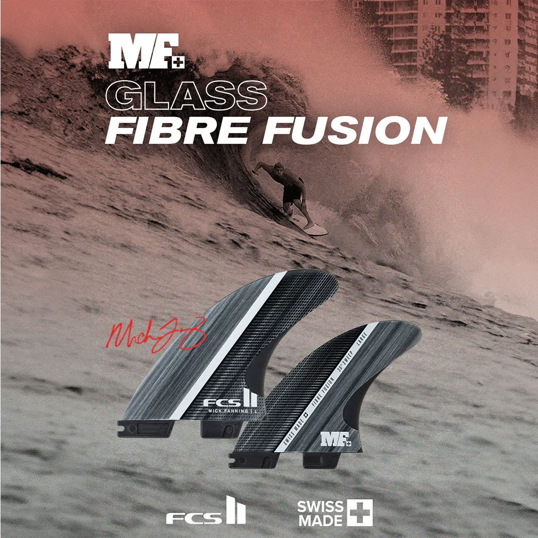 Artikelbild 5 des Artikels “II MICK FANNING GLASS FIBER FUSION TRI Finnen Set 2026 smoke/white “
