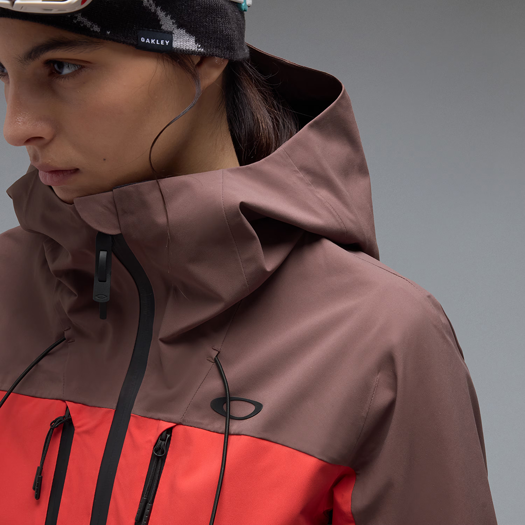 Product image 5 of the product “WOMENS KENDALL RC SHELL Jacket 2027 dark umber/hibiscus red L”