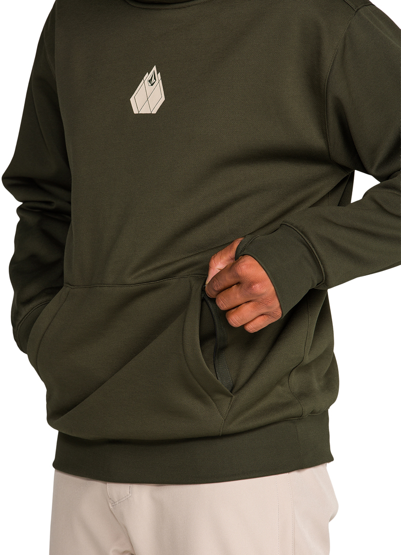 Product image 5 of the product “HYDRO RIDING Hoodie 2027 dark green XXL”