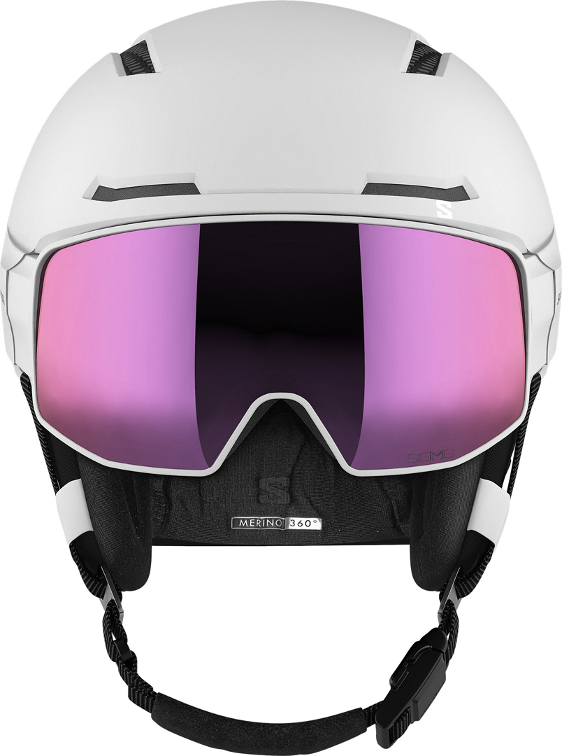 Product image 5 of the product “DRIVER PRIME SIGMA PLUS Helmet 2026 white/sigma silver pink S”