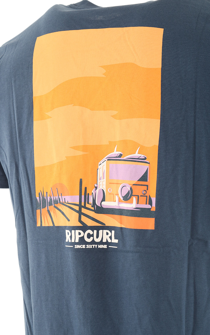 RIP CURL Shirt Tshirt Oberteil KEEP ON TRUCKING T-Shirt 2024 washed navy