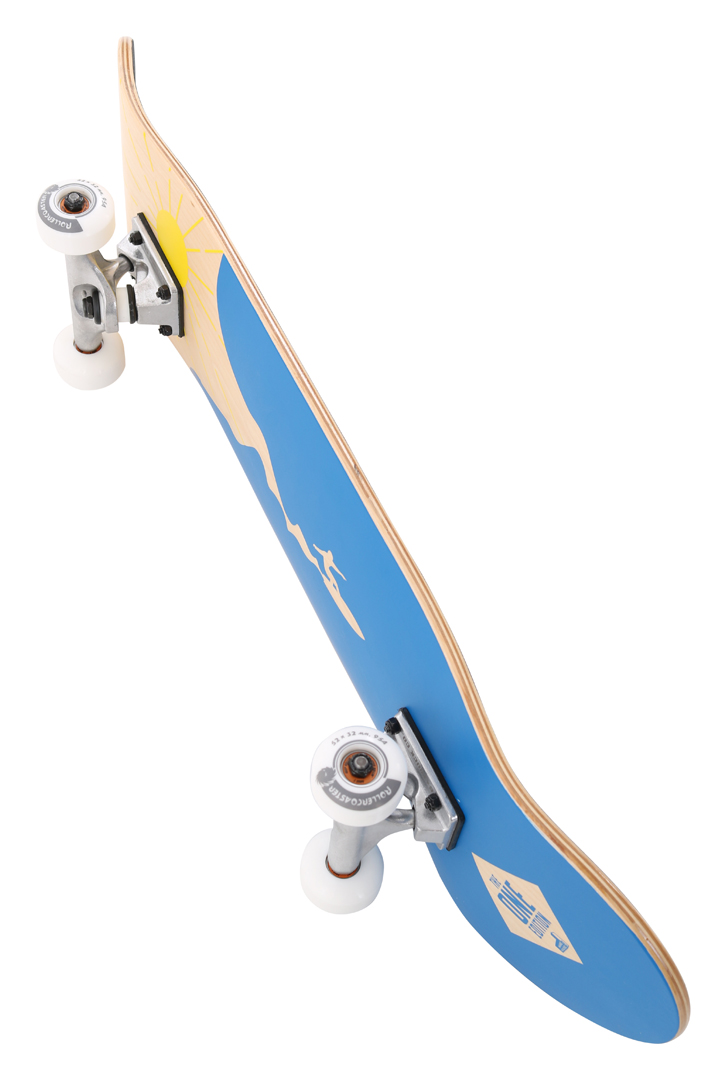 Miniaturansicht 48  - ROLLERCOASTER Skateboard Komplettboard Longboard FEATHERS + ICECREAM + PALMS +