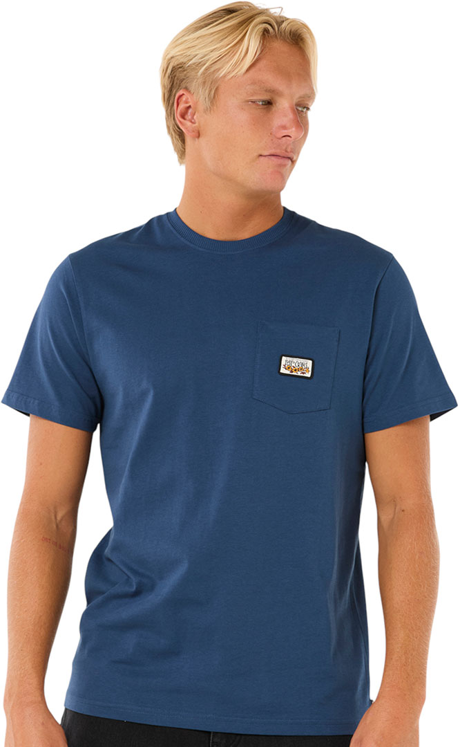 Camiseta RIP CURL parte superior SURF PARADISE BADGE UPDATE 2025 washed - Imagen 12 de 30
