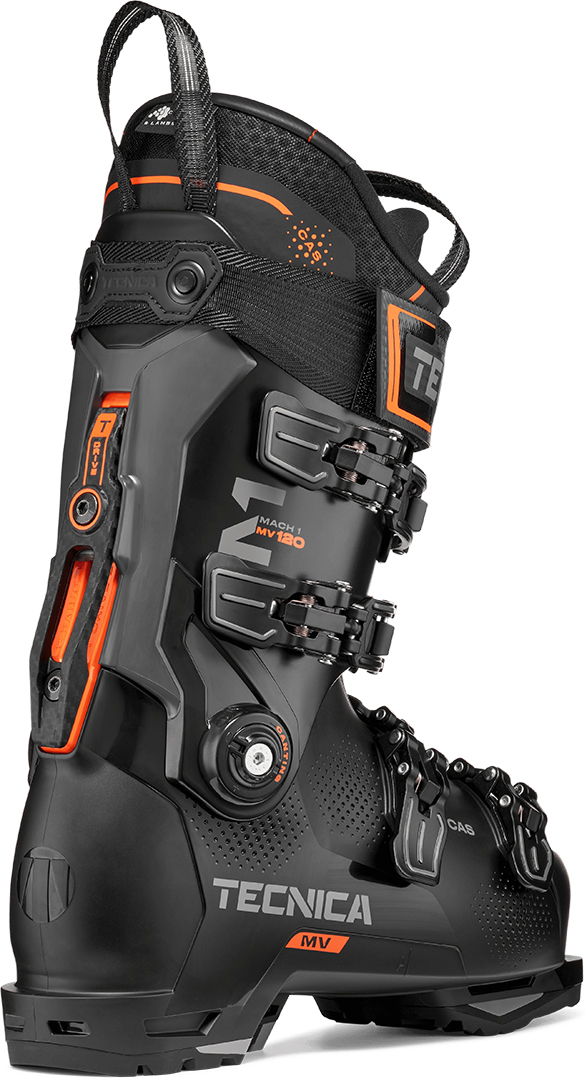 Product image 6 of the product “MACH1 MV 120 Ski Boot 2027 black/orange 28,5”
