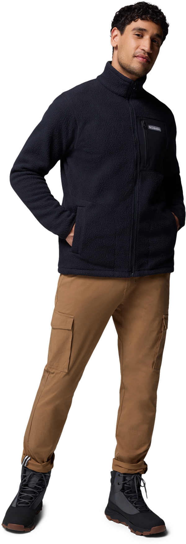 Artikelbild 6 des Artikels “JASPER RIDGE PEBBLED Zip Fleece 2027 black “