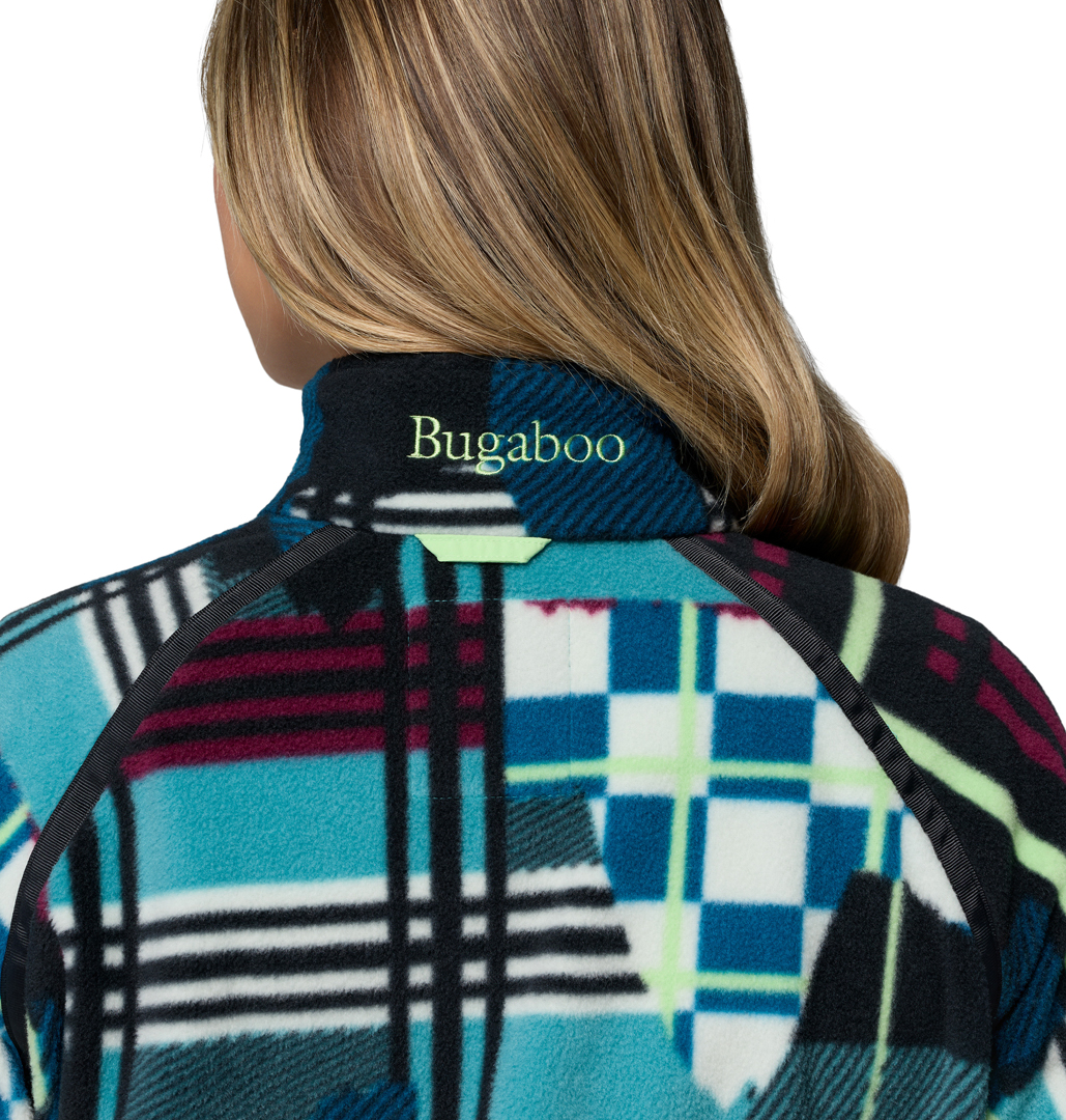 Product image 6 of the product “BUGABOO 1986 Zip Fleece 2027 teal/plaidpatch/black M”