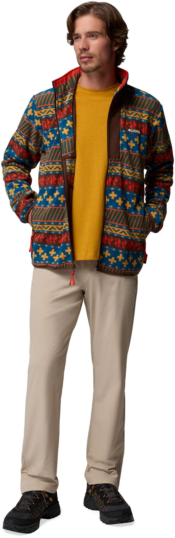 Artikelbild 6 des Artikels “SEQUOIA GROVE II PRINTED Zip Fleece 2027 teak brown wizard island “