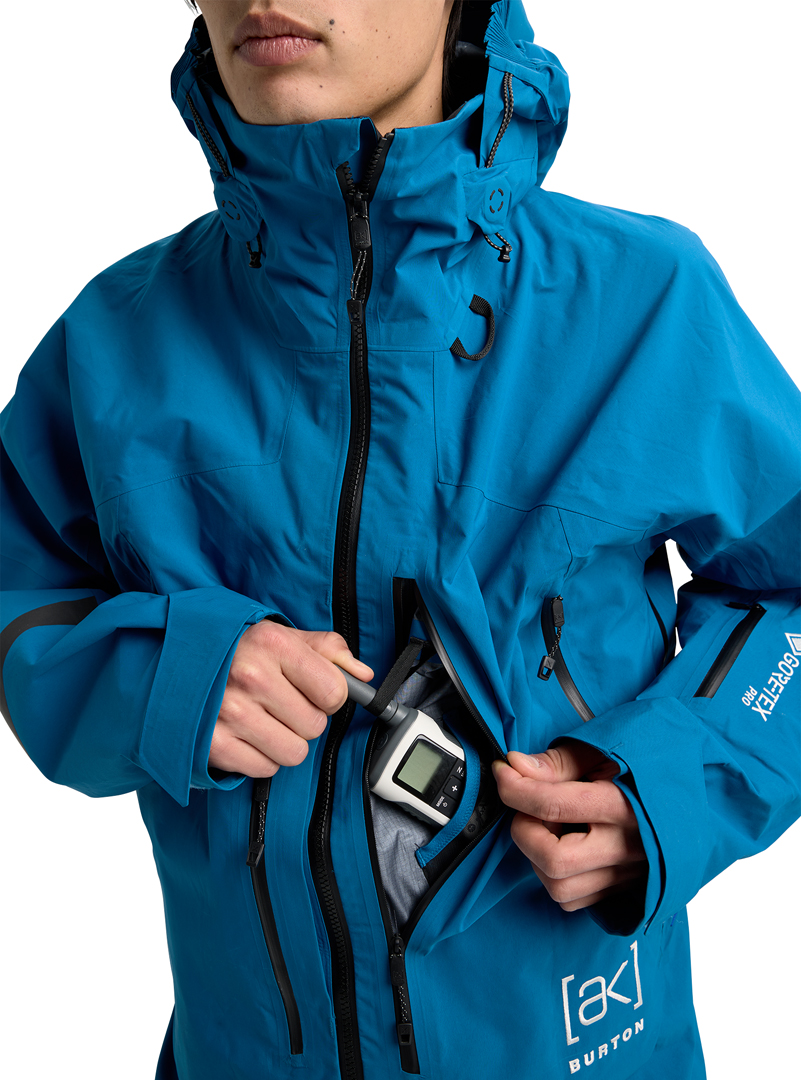 Product image 6 of the product “AK GORE TEX PRO ACAMAR Jacket 2026 blue teal M”