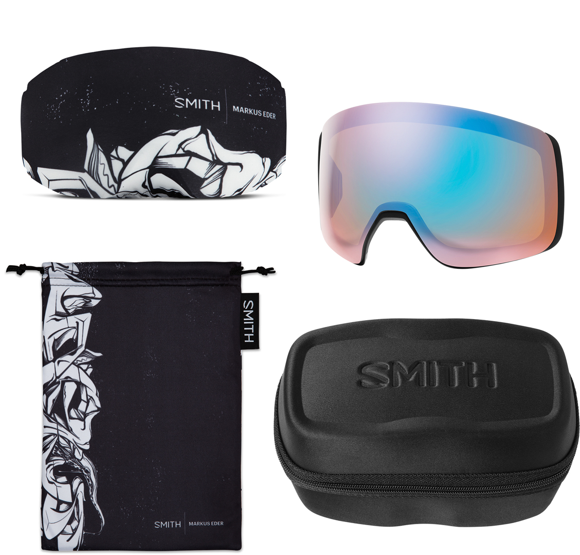 人気ブランド新作豊富 markus ac Goggle MAG 4D Smith eder/chromapop black sun スキー・スノーボードアクセサリー