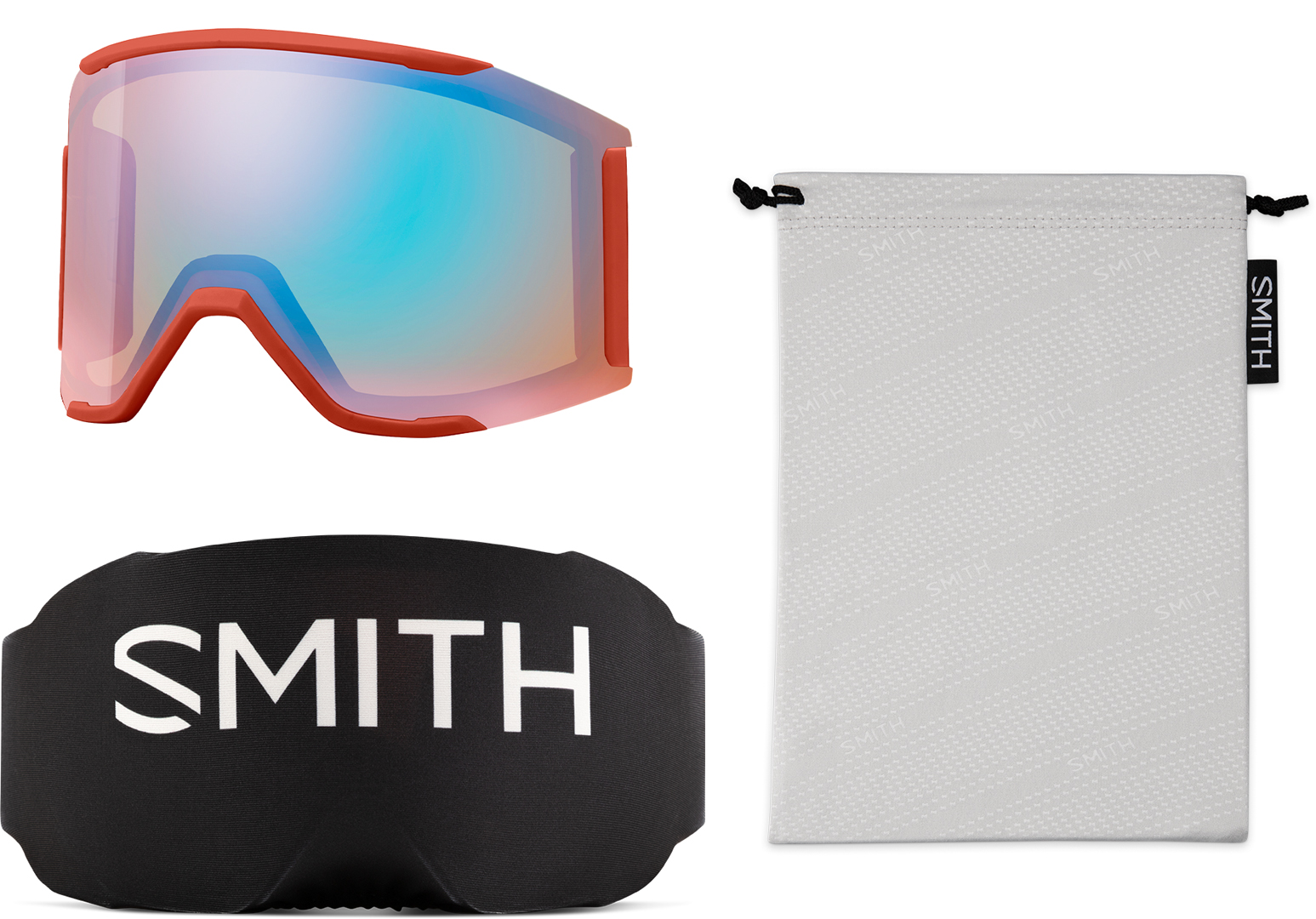 Smith SQUAD MAG Goggle rust/chromapop sun black gold mirror