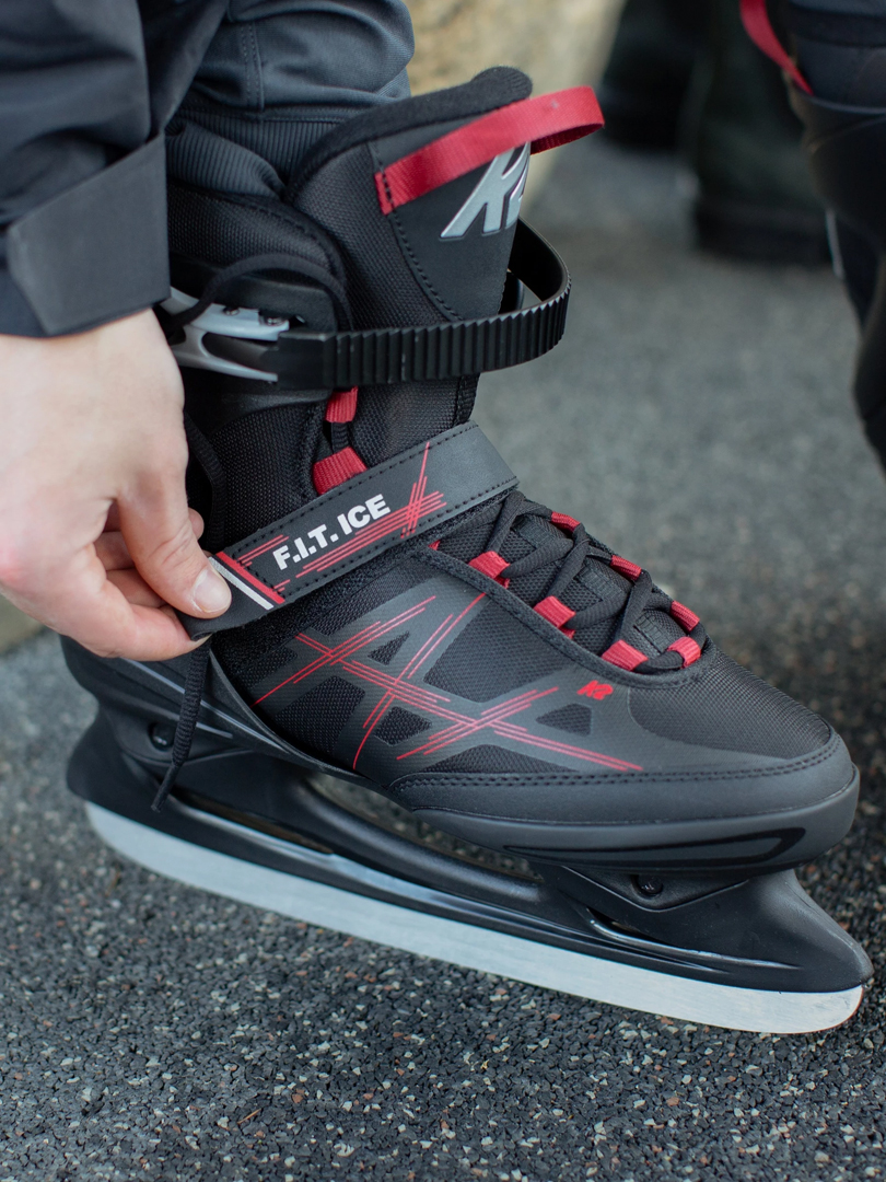 Artikelbild 6 des Artikels “F.I.T. ICE Schlittschuh 2027 black/red 44,5“