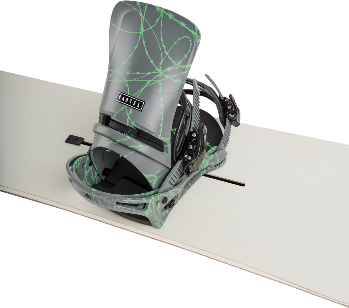 Product image 6 of the product “CARTEL Binding 2027 grey/green voltage L”