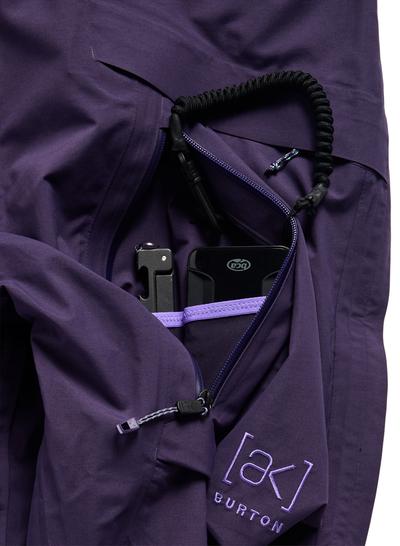 Artikelbild 6 des Artikels “AK CYCLIC GORE TEX 2L BIB Hose 2027 nightshade purple XXL“