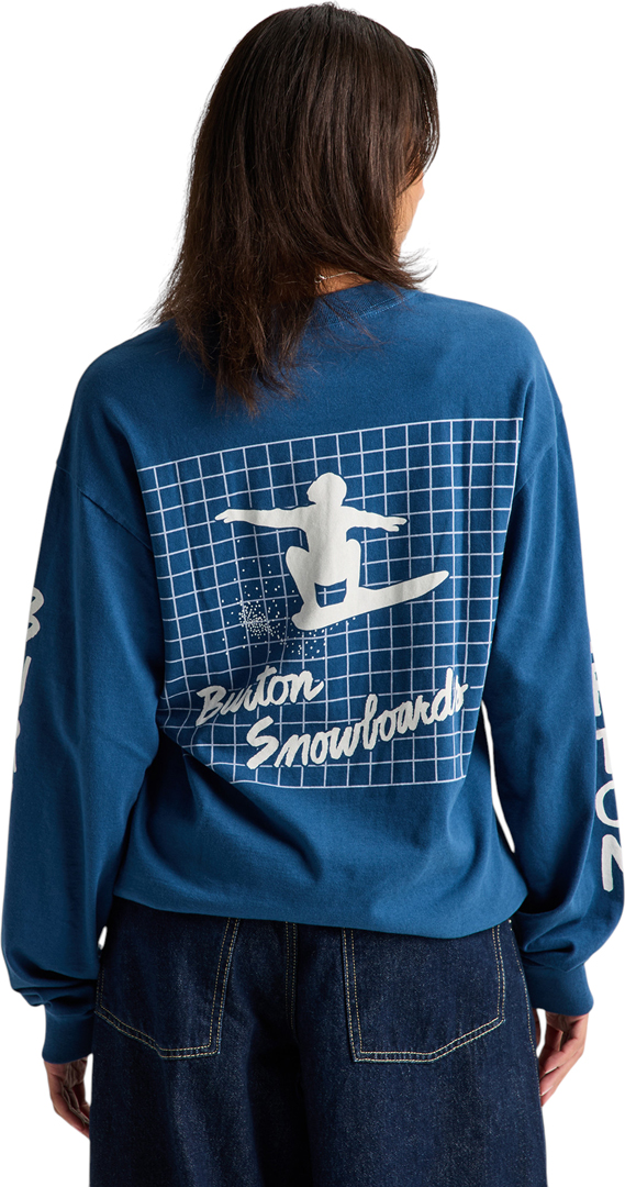Product image 6 of the product “50/50 80'S SQUARED Longsleeve 2027 selvedge blue XS”
