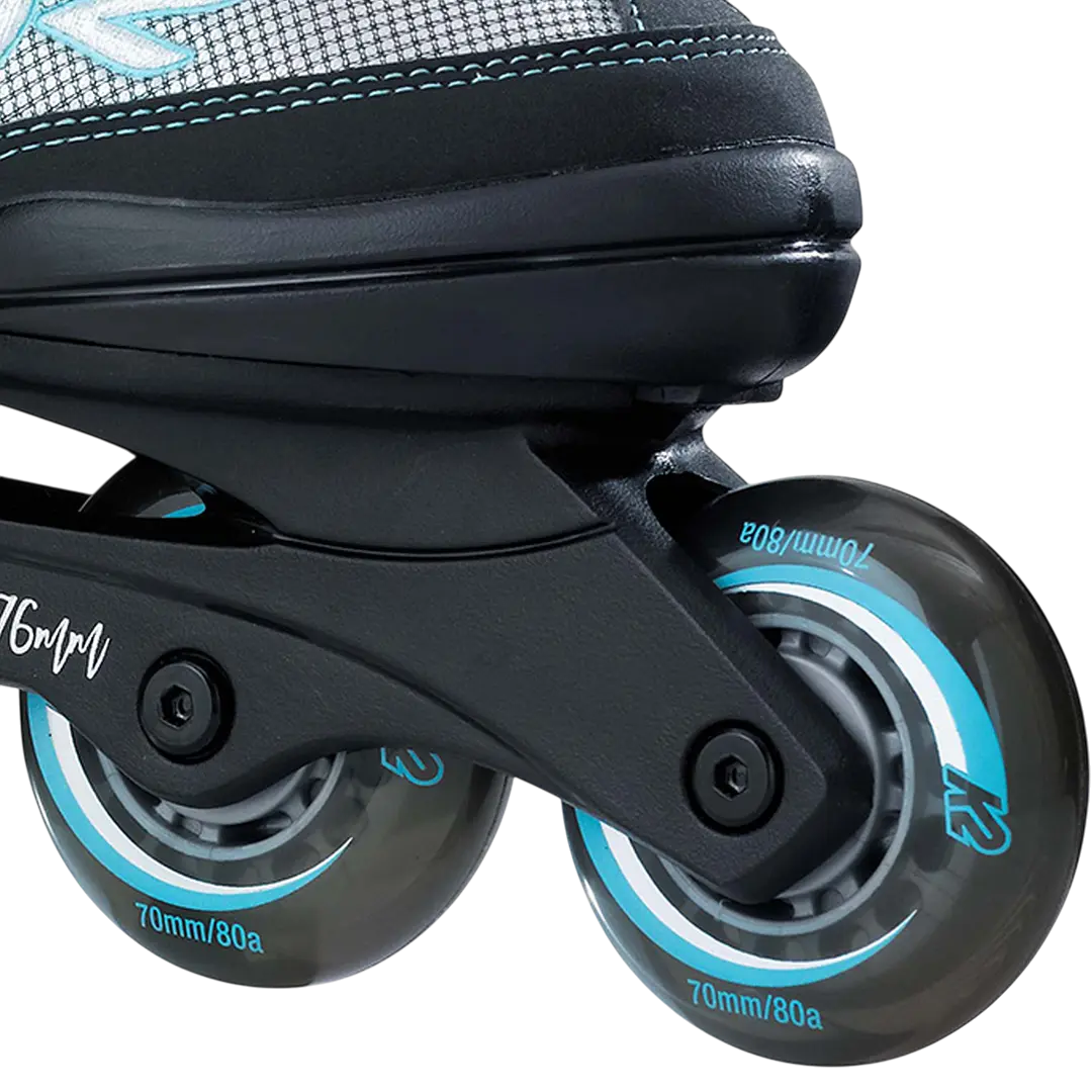 Product image 6 of the product “MARLEE Kinder Inline Skate incl. ALPINA XIMO 2 aqua rose flower gloss 29-34 | 47-51”