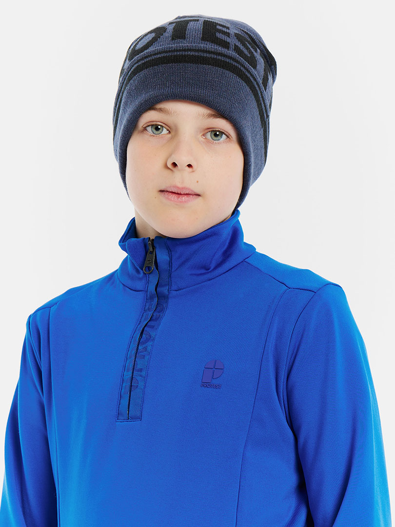 Artikelbild 6 des Artikels “REWILLOWY JR 1/4 ZIP Fleece 2026 vibrant blue 176“