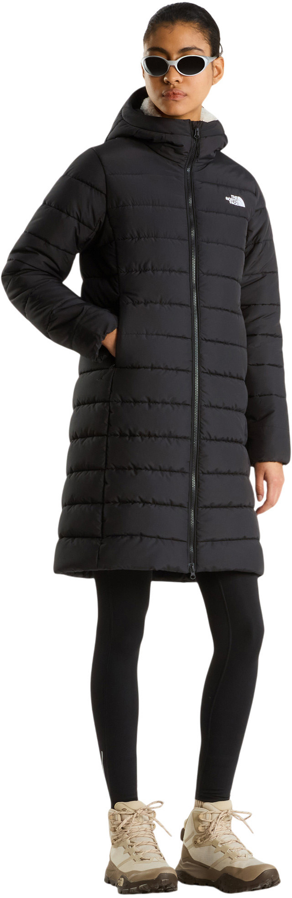 Product image 6 of the product “WOMEN ACONCAGUA HOODED Coat 2027 tnf black L”