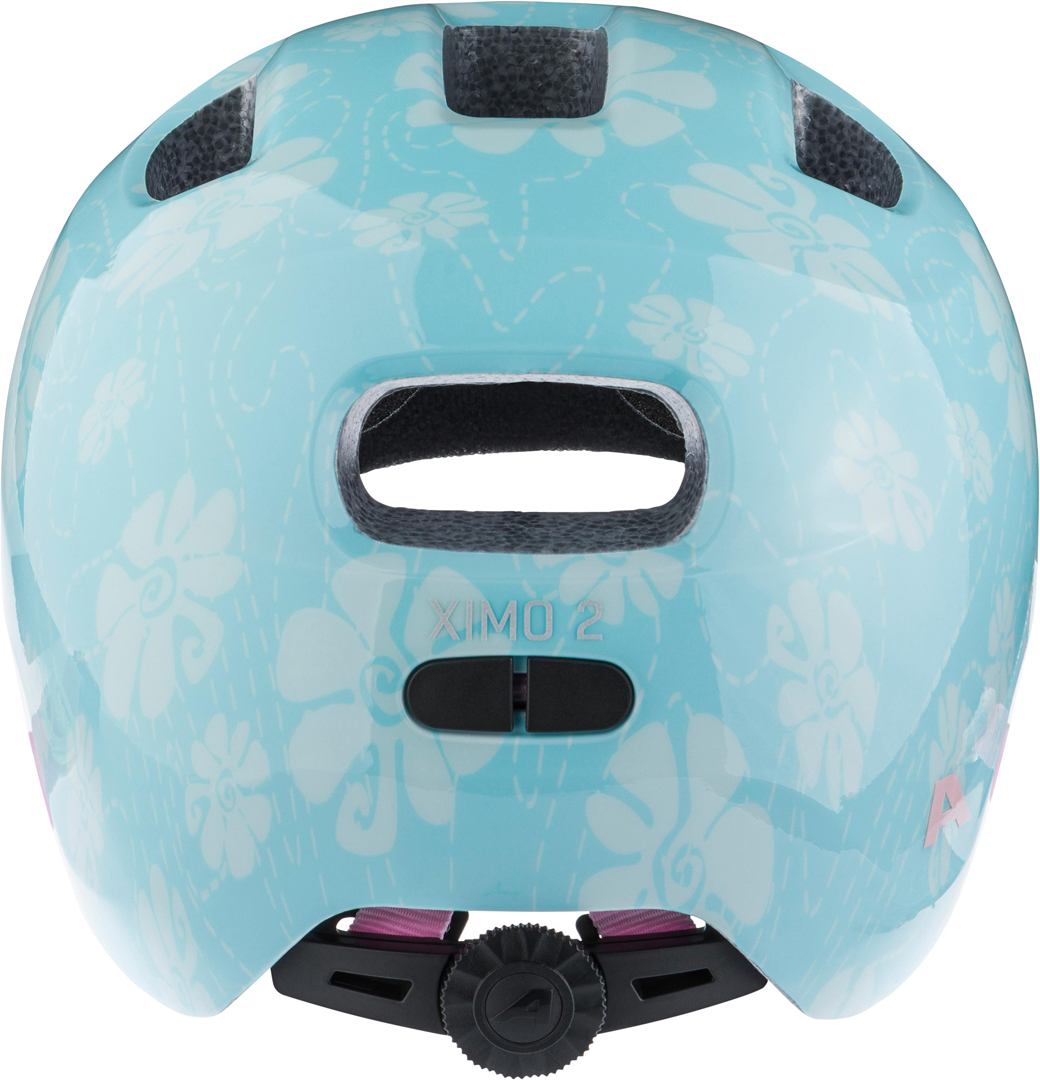 Product image 6 of the product “XIMO 2 Helmet 2026 aqua rose flower gloss 47-51”