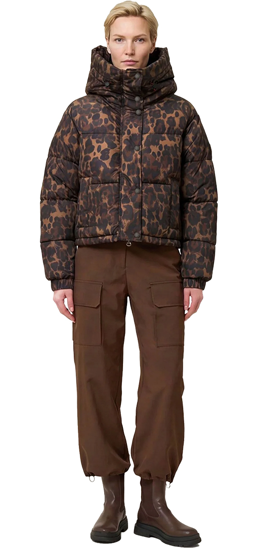 Product image 6 of the product “RHIANNON Jacket 2027 dark brown leopard M/L”