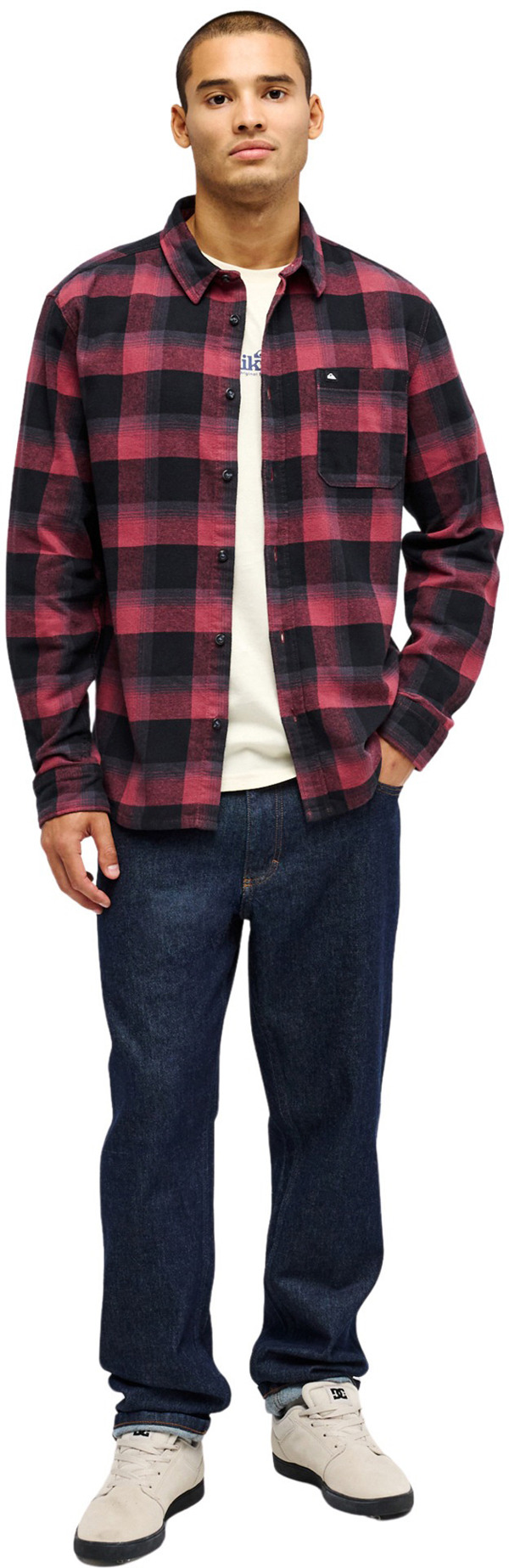 Product image 6 of the product “MOTHERFLY PLAID Shirt 2027 oxblood red motherfly M”
